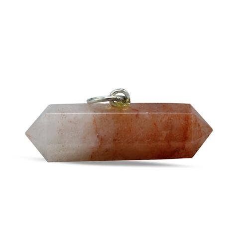 Ciondolo in pietra di agata marrone