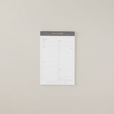 Daily planner A5 notepad