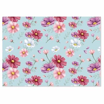 Sets de table papier - flowery 5