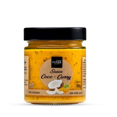 SAUCE COCO CURRY BOCAL 180 G