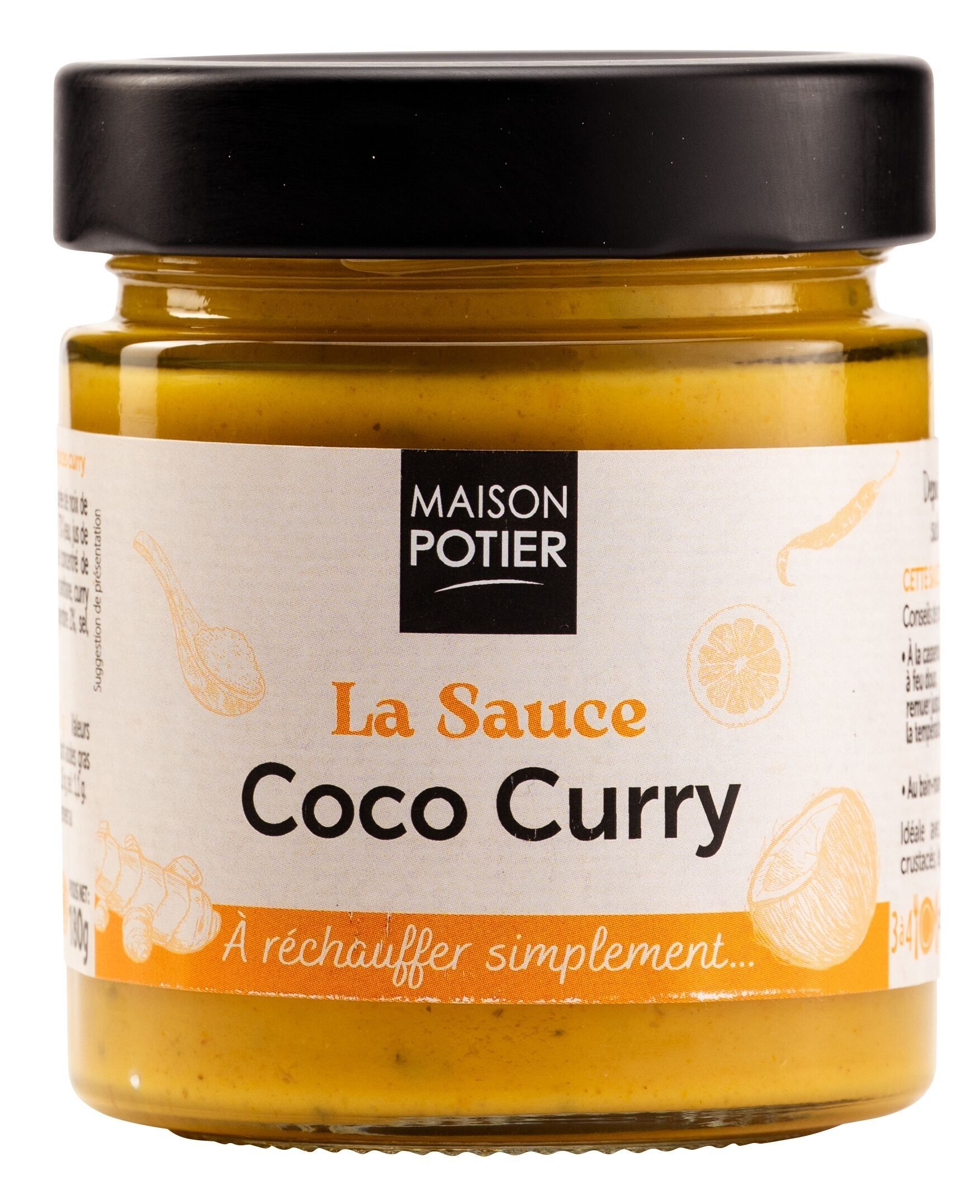 SALSA COCO CURRY TARRO 180 G