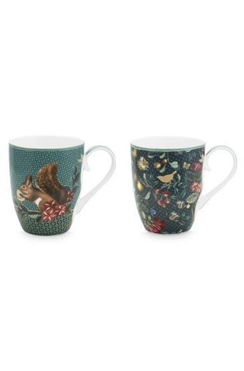 PIP - Coffret 2 Grand mug Winter Wonderland 350ml