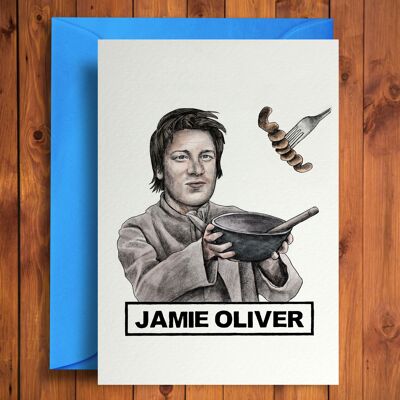 Jamie Oliver - Divertente biglietto di auguri di compleanno