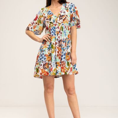 Vestido estampado IC2628V