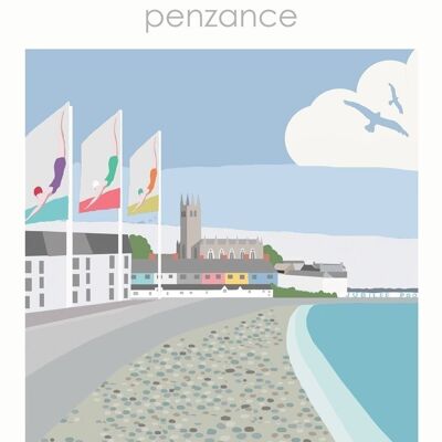 Penzance Promenade Strofinaccio