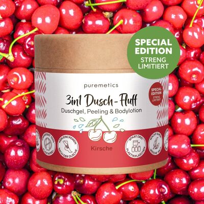 3in1 Shower Fluff 'Cherry'