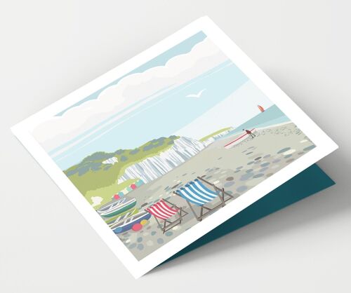 Beer Beach Devon Card - Pack of 6 Cards