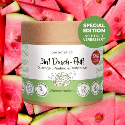 3-in-1 Shower Fluff 'Watermelon'
