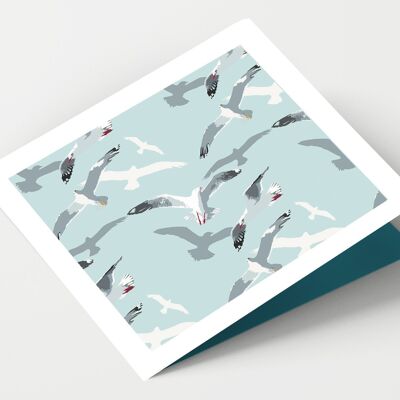 Seagull Card - Pack of 4 Cards