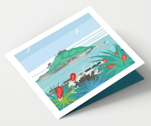 St Michaels Mount Cornwall Card - Pack of 4 Cards