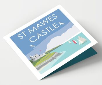 Château de St Mawes - Pack de 4 Cartes