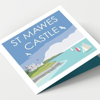Château de St Mawes - Pack de 4 Cartes