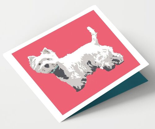 West Highland Terrier - Pack of 4 Cards