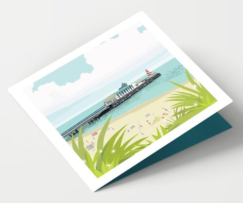 Bournemouth Pier Dorset Card - Pack of 4 Cards