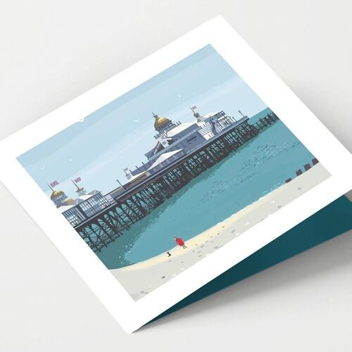 Eastbourne Pier Cornwall Card - Pack of 4 Cards
