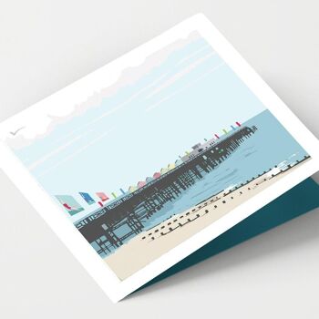 Hastings Pier Sussex - Paquet de 4 cartes