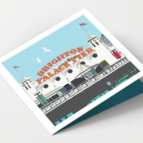 Brighton Pier Sussex - Pack of 4 Cards