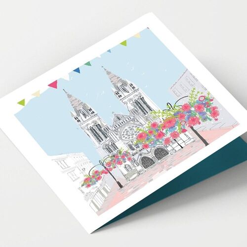 Truro Cathedral Cornwall Card - Pack of 4 Cards