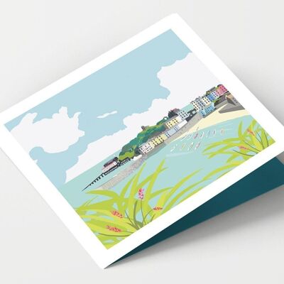 Tenby Wales Card - Pack of 4 Cards