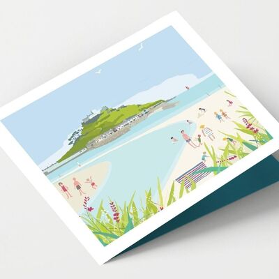 Marazion Beach - Paquete de 4 cartas