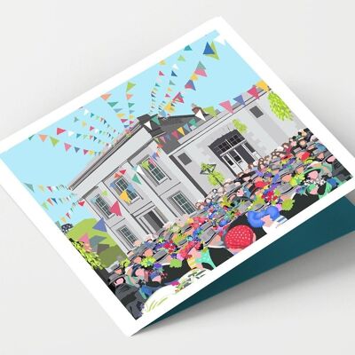 Helston  Cornwall Card - Pack of 4 Cards