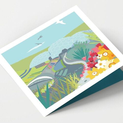 Eden Spring Cornwall Card - Pack of 4 Cards