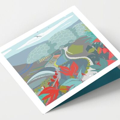 Tarjeta Eden Autumn Cornwall - Paquete de 4 tarjetas