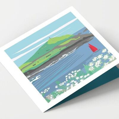 Carte Cape Cornwall - Paquet de 4 Cartes