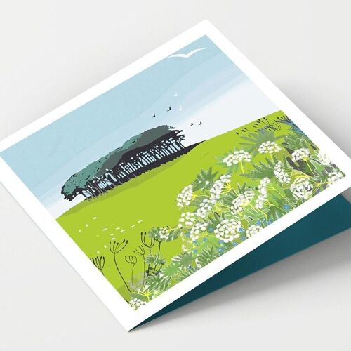 nearly Home Trees Devon Card - Pack of 4 Cards