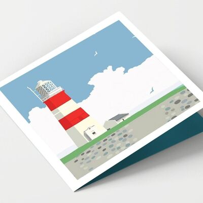 Orford Ness Lighthouse Suffolk Card - Packung mit 4 Karten