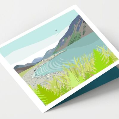 Tarjeta Wastwater The Lake District - Paquete de 4 tarjetas