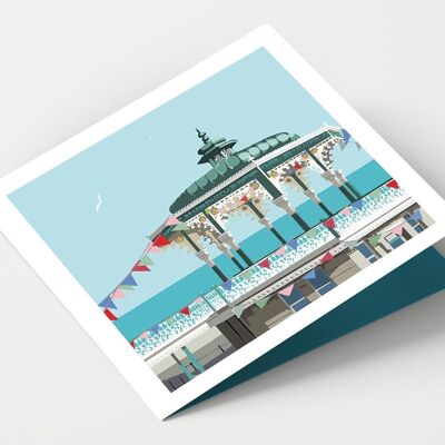 Brighton Bandstand - Confezione da 4 carte