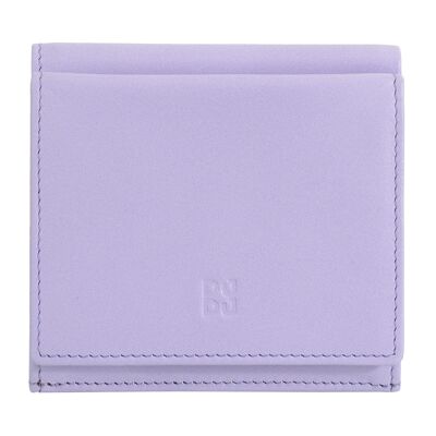 Dudu Small Leather Wallet With Coin Purse Provence lilac