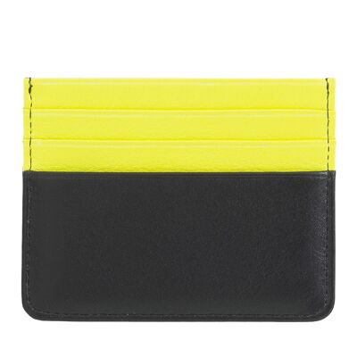 Dudu Small Credit Card Holder Multicolour Black Pop
