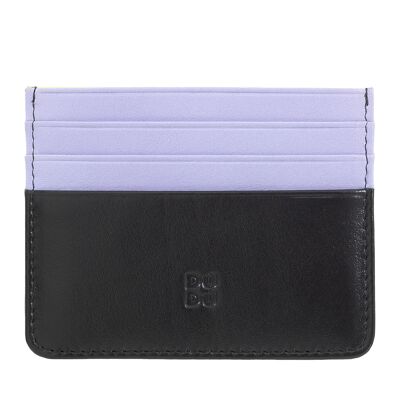 Porta carte di credito piccolo Dudu multicolore nero pop