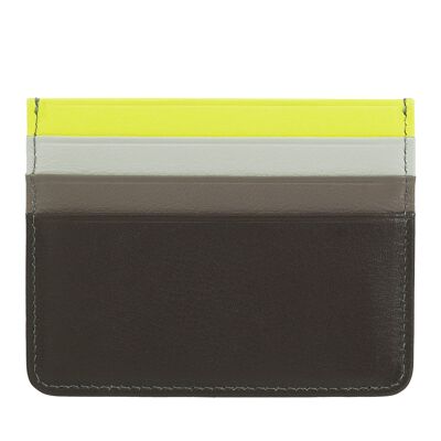 Dudu Small Credit Card Holder Multicolour Coffee brown