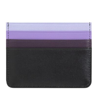 Dudu Small Credit Card Holder Multicolour Black_lavender
