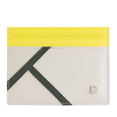 Dudu Piccolo Porta Carte di Credito Tennis Multicolor Grigio Perla