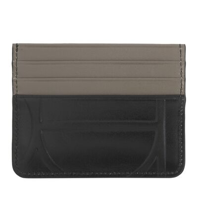 Dudu Small Credit Card Holder Multicolour Black_taupe