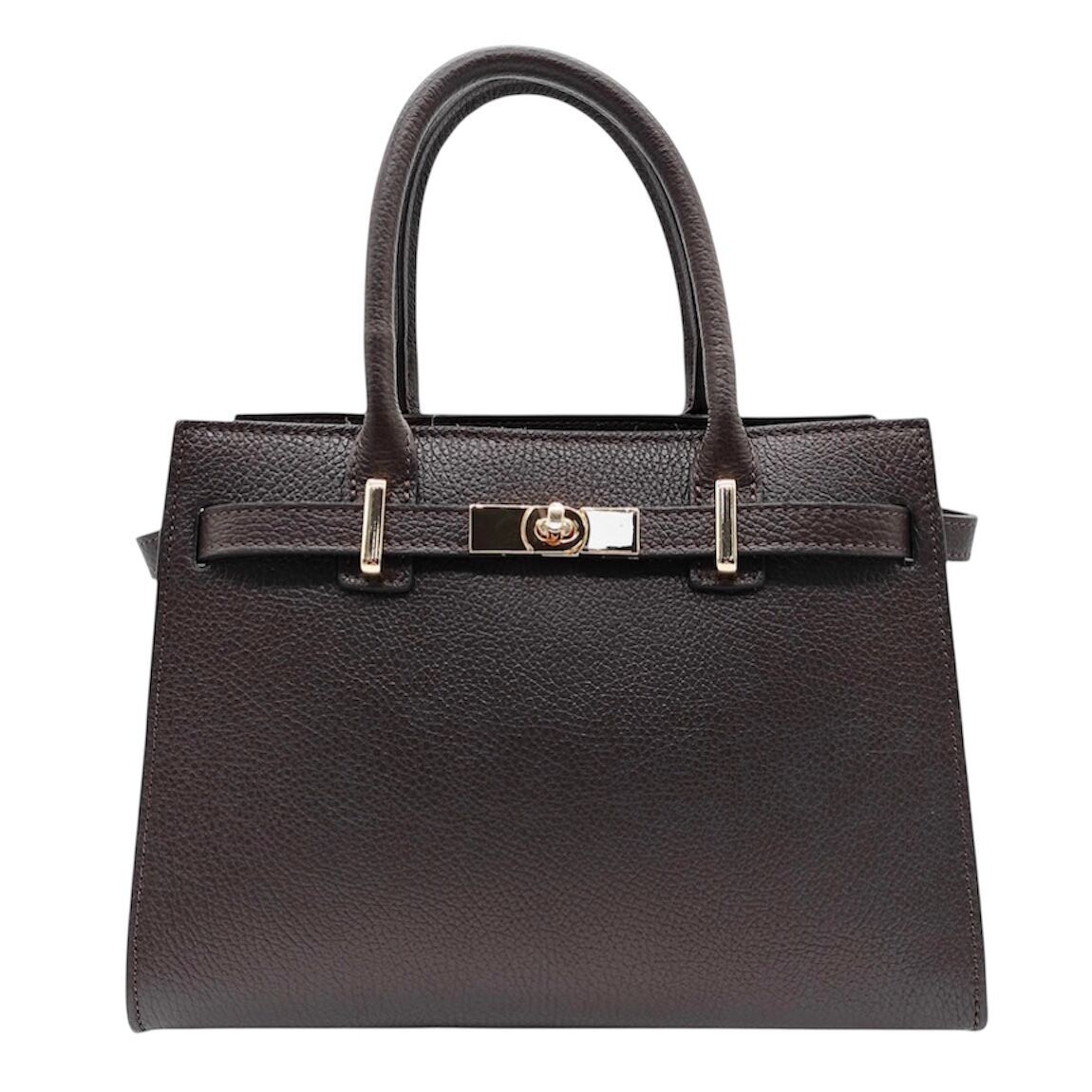 Sac à main et sac à bandoulière Modarno "Gina" en cuir véritable 28x14x20cm