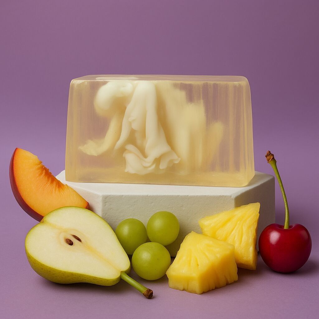 Fruchtcocktail-Seifenscheiben x10