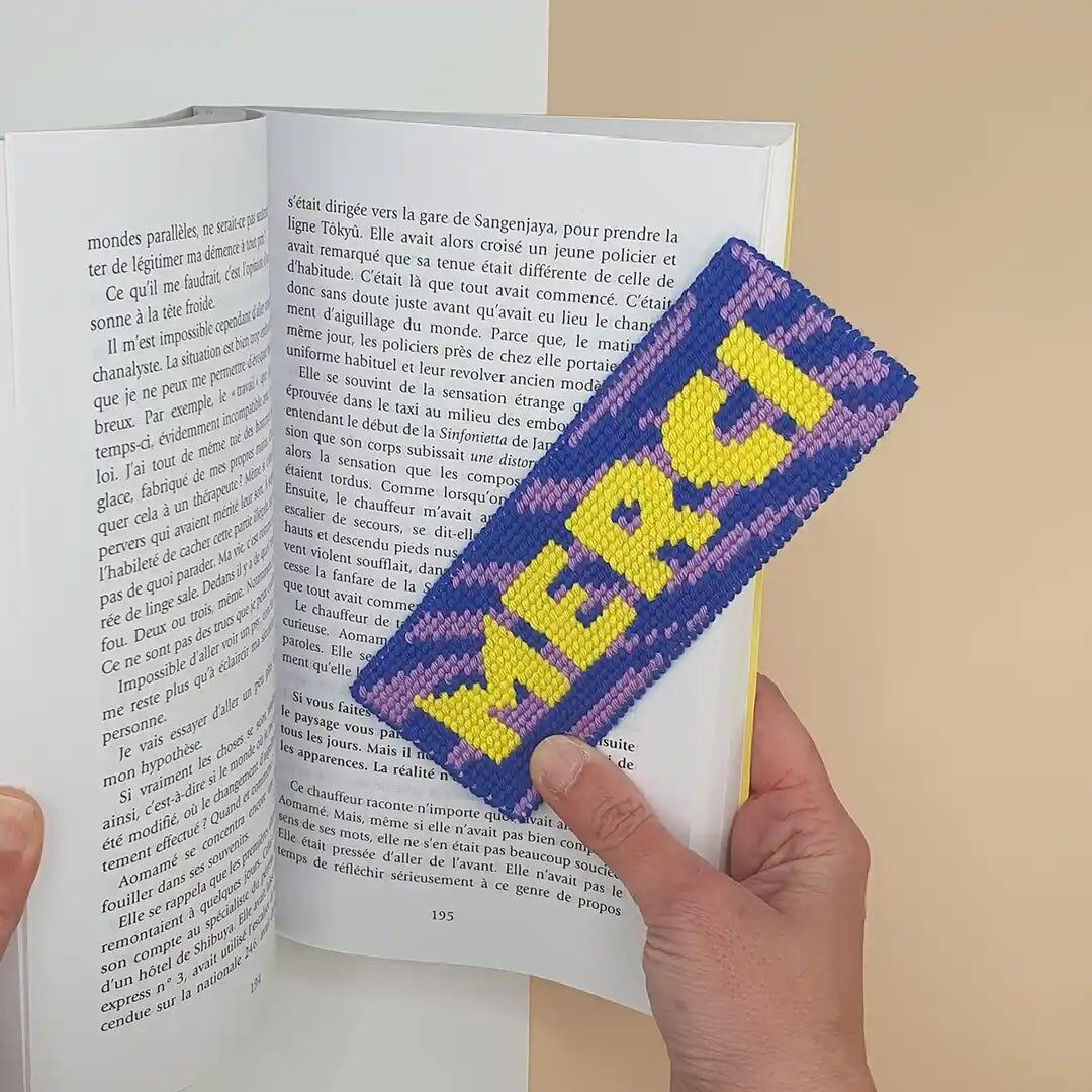 Canvas Kit - Bookmark - Thank You