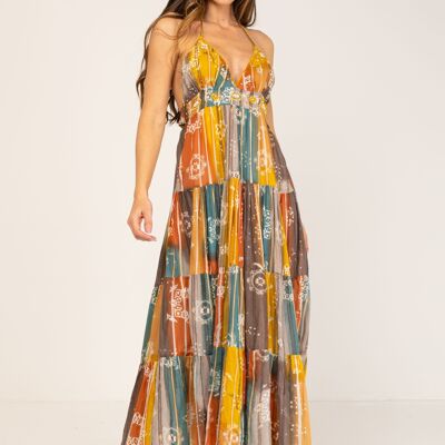 Printed Dress Ic9095V