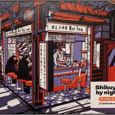 Puzzle Shibuya By Night