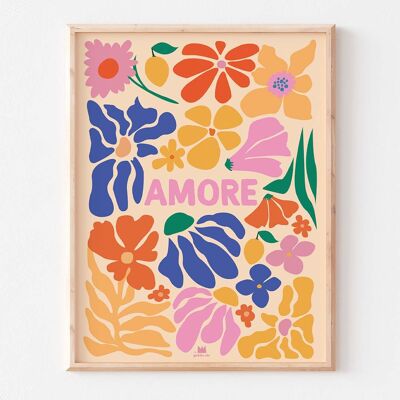 Poster - Amore summer (30 x 40 cm)