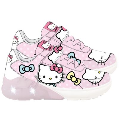 TPR SOLE SPORTS SHOES WITH HELLO KITTY LIGHTS - 2300006910