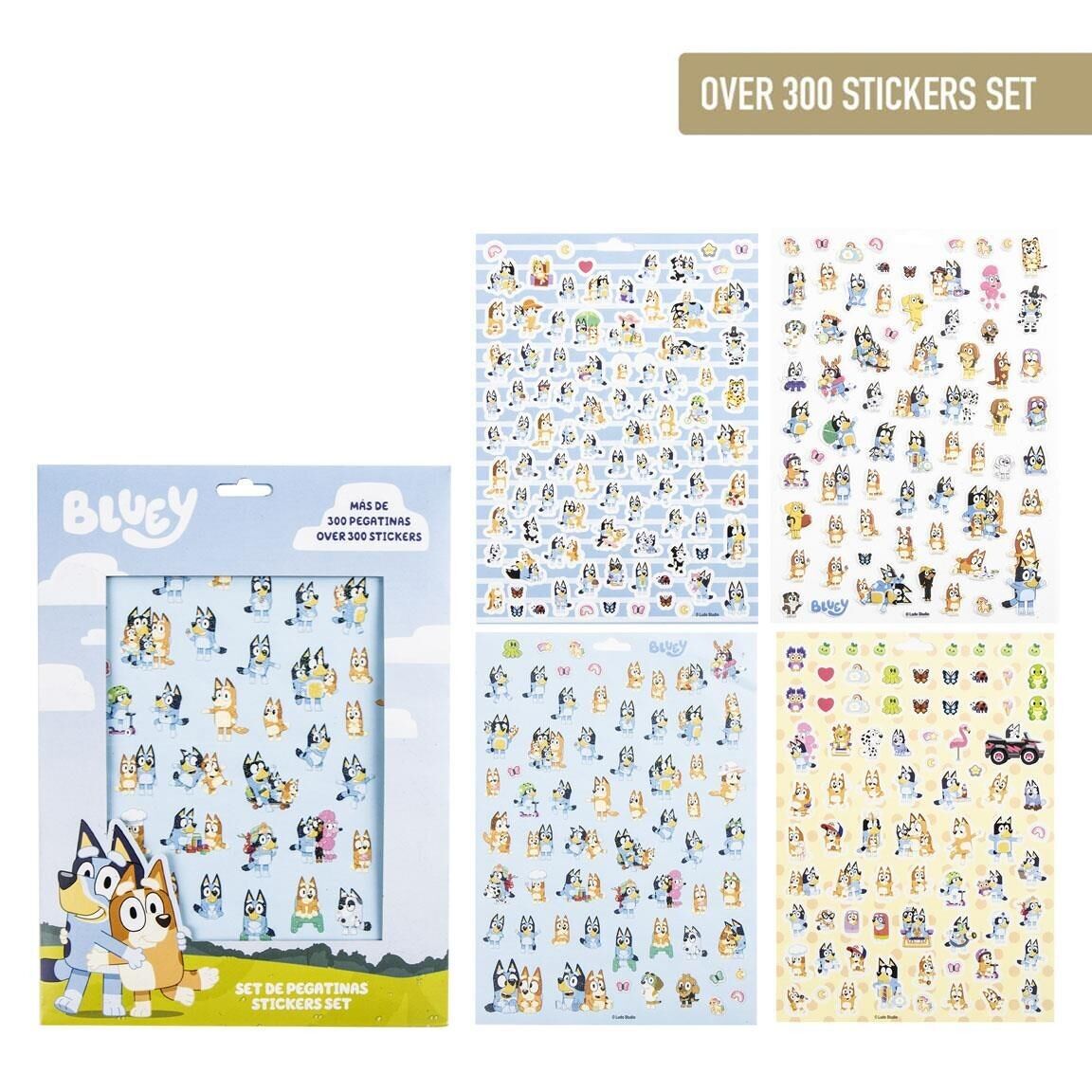BLUEY-AUFKLEBERPAKET - 2700001850