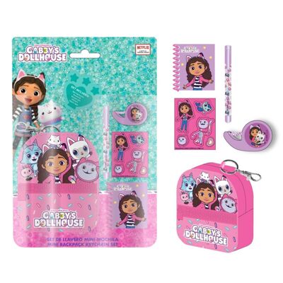 GABBY'S DOLLHOUSE MINI BACKPACK STATIONERY SET - 2700001751