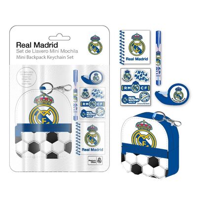 REAL MADRID MINI BACKPACK STATIONERY SET - 2700001947