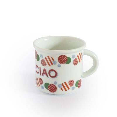 1 mug diam 8cm with CIAO CIAO
